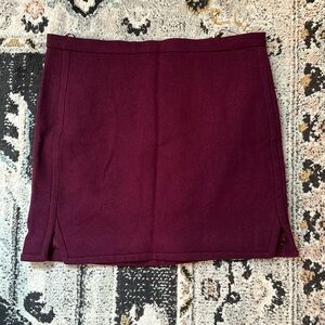 J Crew Wool Skirt